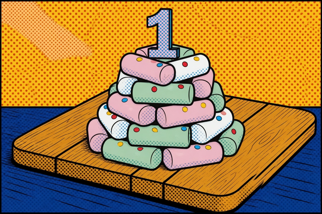 Dol Tower — Pastel Dduk Catering Set (60-person)